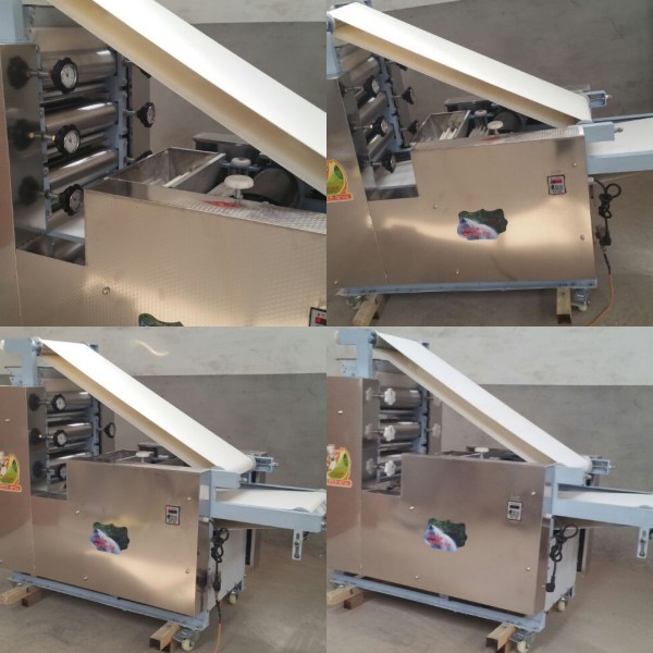 Dough sheet making machine,dumpling and samosa wrapper making machine 0086-18331948815