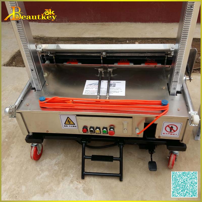 Plaster rendering machinery