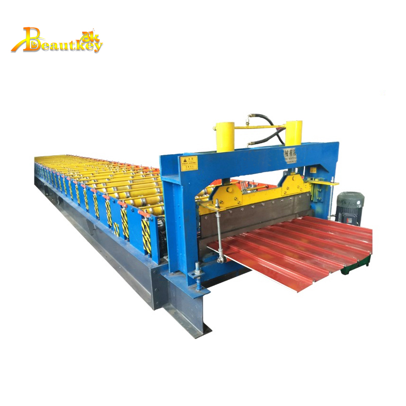 Top precisio automatic corrugated sheet roll forming machine
