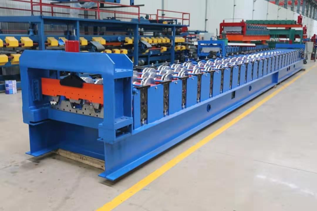 High efficiency reliable capacity full automatic corrugated sheet roll forming machine price