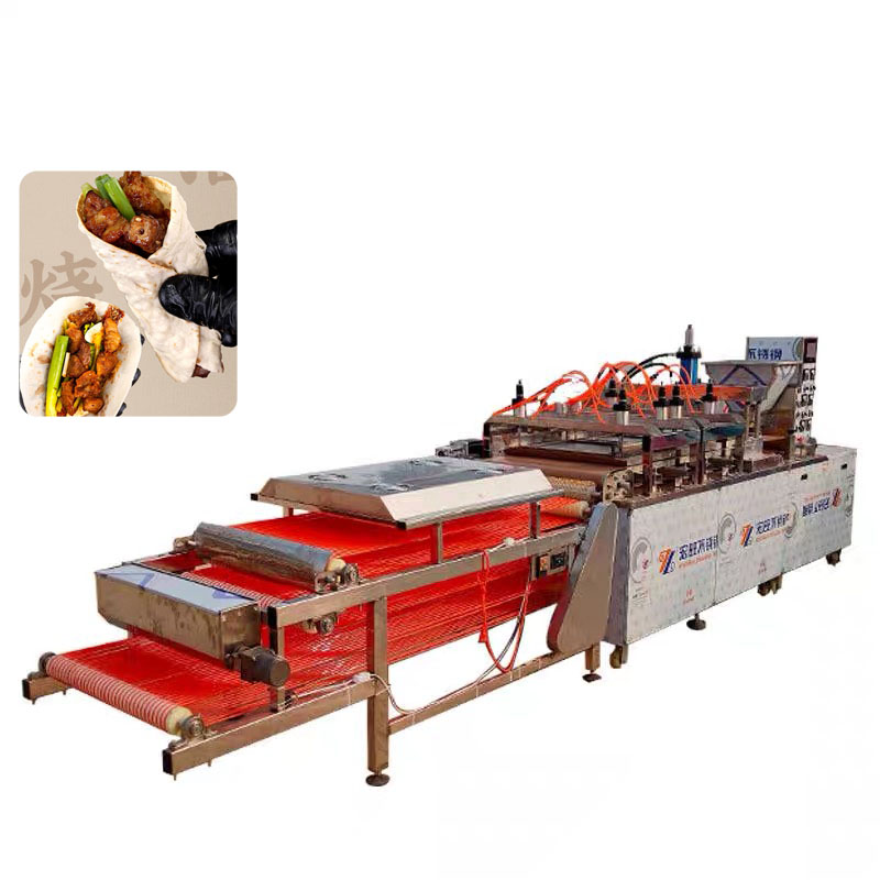 Industrial automatic tortilla making machine flatbread/tacos forming machine Burritos chicken wraps maker machine 