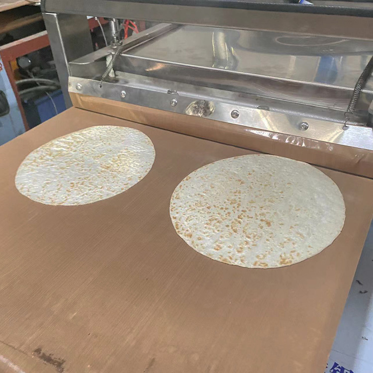 Chicken tortilla wraps making machine industrial tacos/lavash/kebabs bread maker machine 