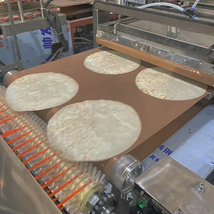 Chicken tortilla wraps making machine industrial tacos/lavash/kebabs bread maker machine 