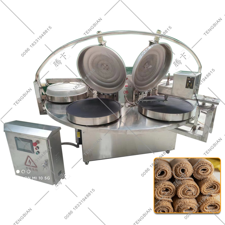 Ethiopian teff injera bread making machine