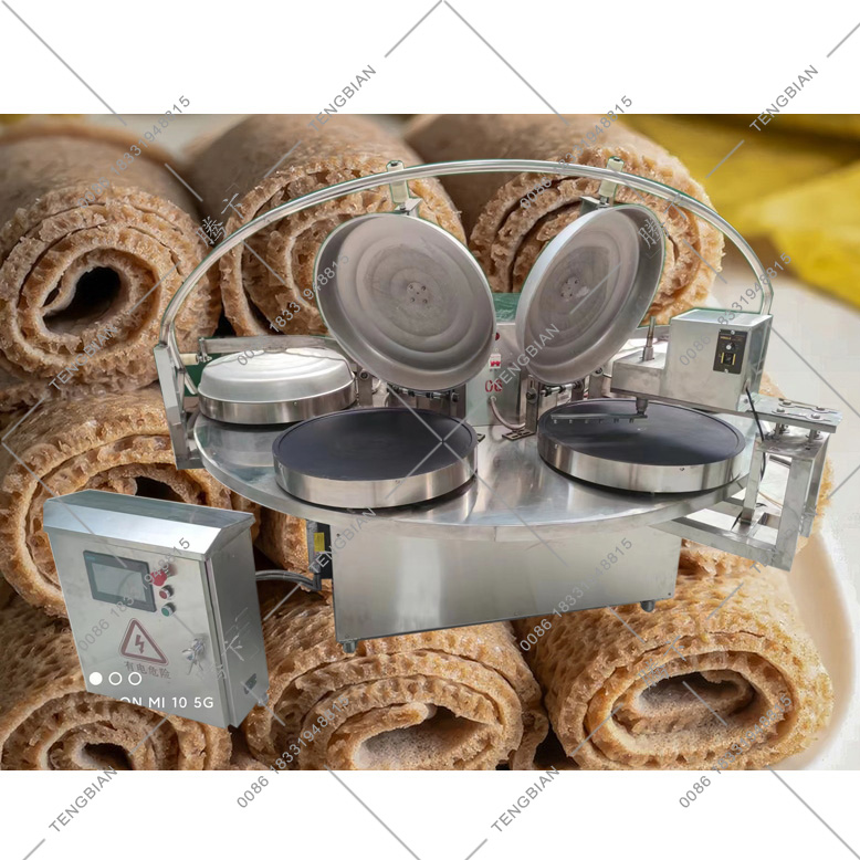 Ethiopian injera teff bread making machine thin pancake maker 