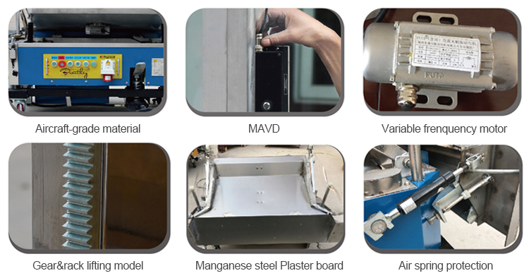 parts of rendering machine 