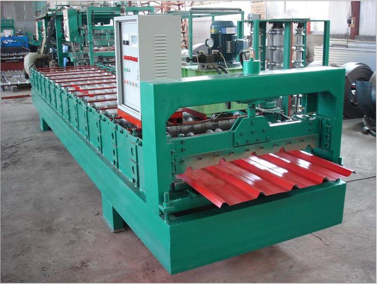 corrugated sheet cold roll forming machine