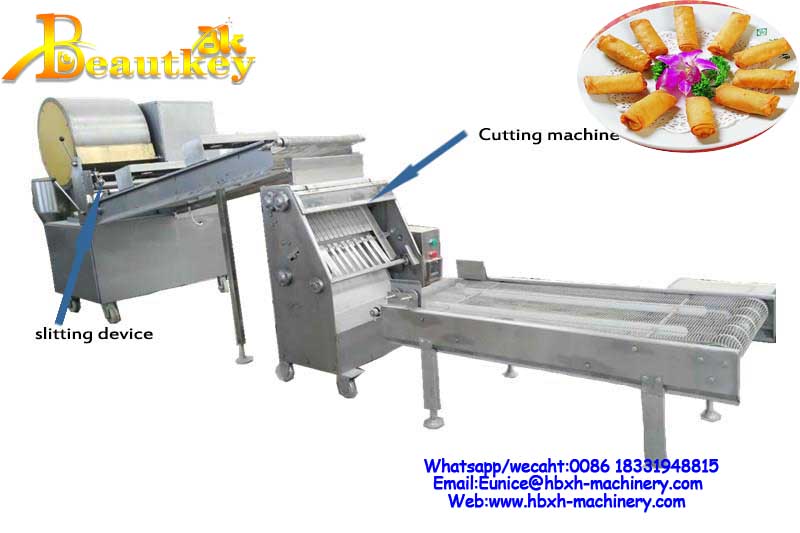 Spring rolls sheet machine 