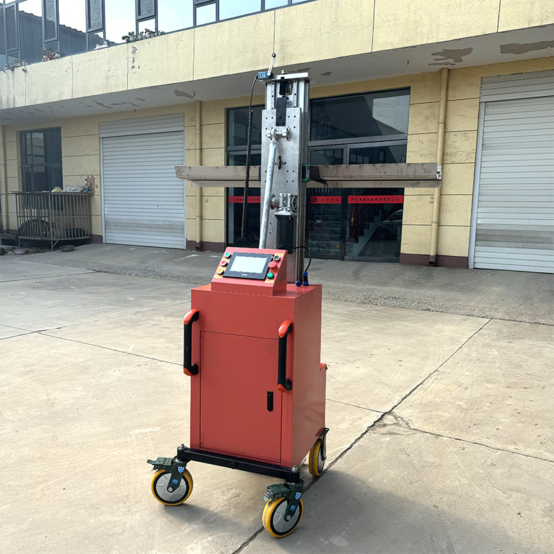 high?efficiency wall plastering robot for construction projects